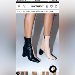 Princess Polly 2 Sided Bootie